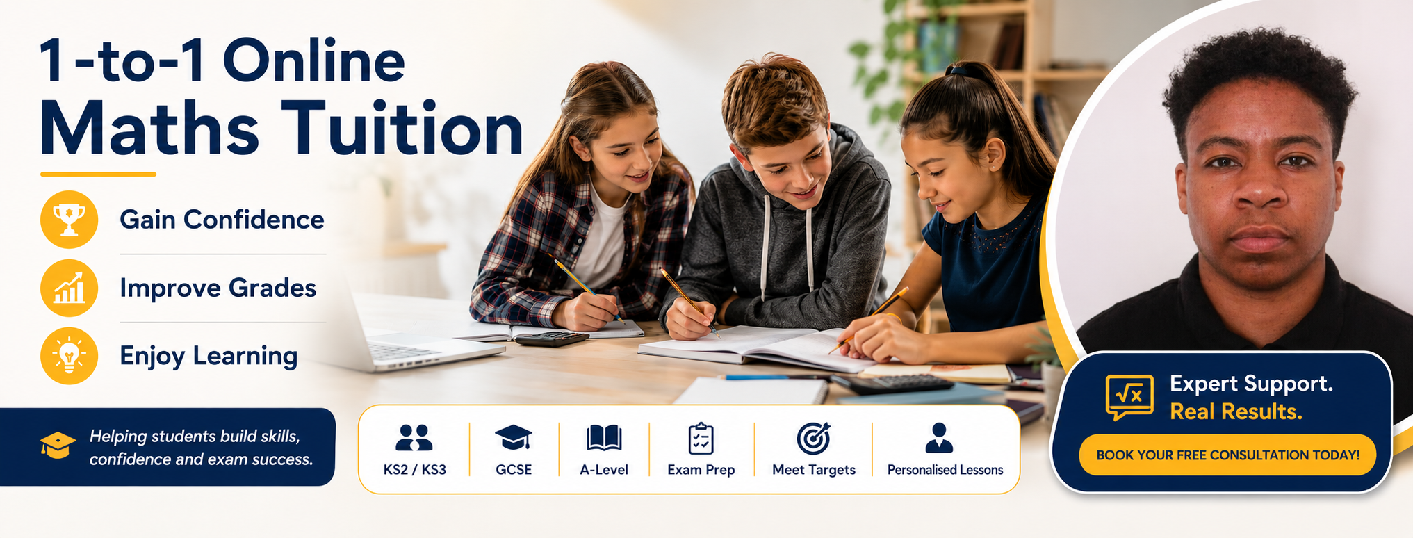 one to one online tuition with shaun chambers